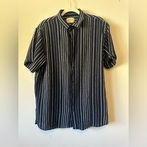 Hudson and Barrow woven beach shirt